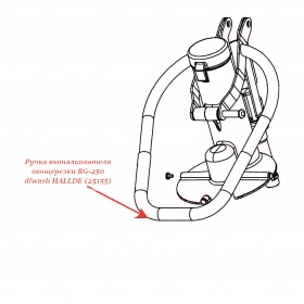 РУЧКА ВЫТАЛКИВАТЕЛЯ для овощерезки Hallde