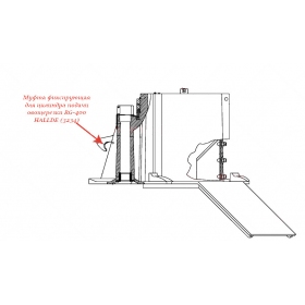 ФИКСИРУЮЩАЯ МУФТА ДЛЯ ЦИЛИНДРА ПОДАЧИ для овощерезки Hallde