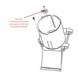ПОДДЕРЖИВАЮЩАЯ ПЛАНКА для овощерезки Hallde