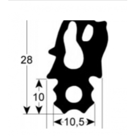 Уплотнение Rational SCC/CM 102 W 675mm L 760mm