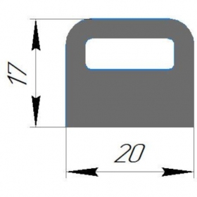 Уплотнение силиконовое №320