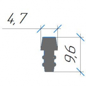 Уплотнение силиконовое №547