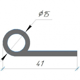 Уплотнение силиконовое №721