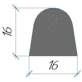 Уплотнение силиконовое №768