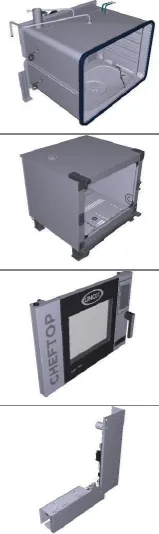 Деталировка для Пароконвектомат Unox XEVC-0511-E1RM