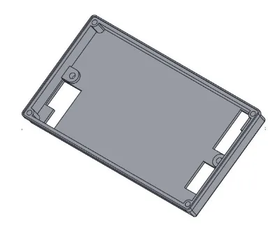Пластиковая крышка для дисплея TOUCH 4,3, Sanremo, арт.10114626