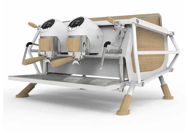 Кофемашина Sanremo Cafe Racer 2 гр. 220В white and wood