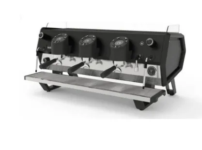 Кофемашина Sanremo D8 PRO 3высокие гр,Total Black,Подсветка+Cold Touch+Экономайзер,черная