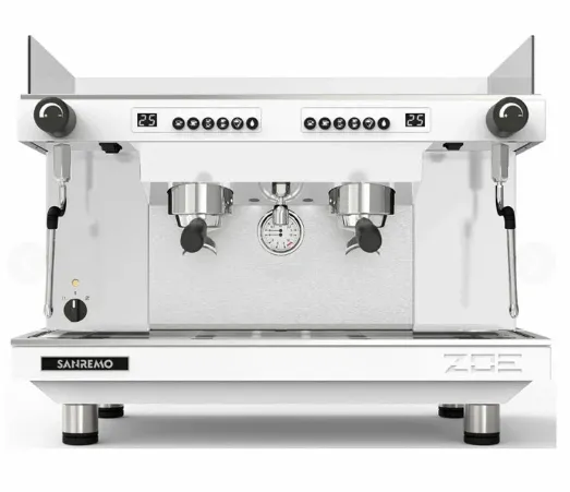 Кофемашина Sanremo Zoe Competition SED (автомат) 2 гр. высокие группы белая