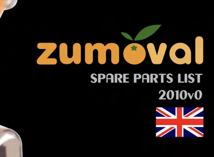 Деталировка на все модели соковыжималок  Zumoval