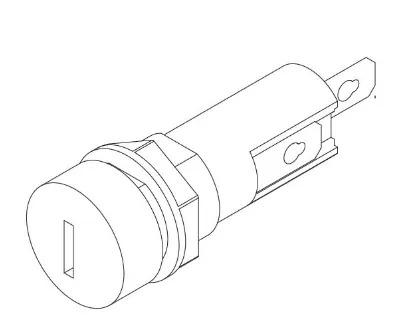 Корпус предохранителя D5X20, Sanremo, арт. 10111094