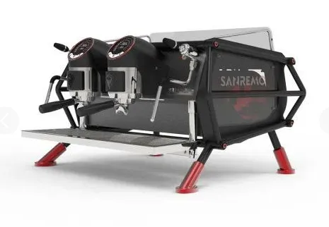 Кофемашина Sanremo Cafe Racer Naked 2 гр. черно-красная