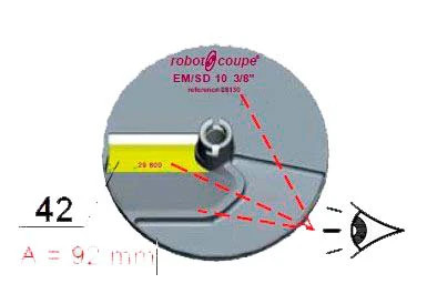Лезвие в сборе для Robot Coupe CL50