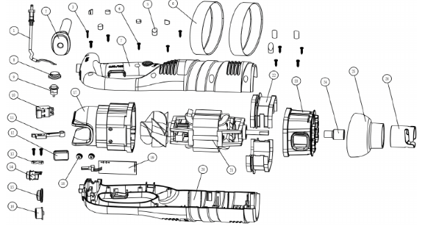 Деталировка для IB450AV(JAU-IB200,250,400 V.V.) parts price list 2021-12
