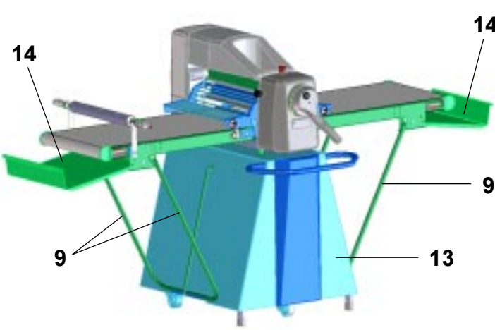 Деталировка для RONDO DOGE Econom 4000 STM5303, SSO5304