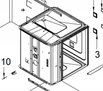 Деталировка для пароконвектомата электр. Angelo-Po BX122E