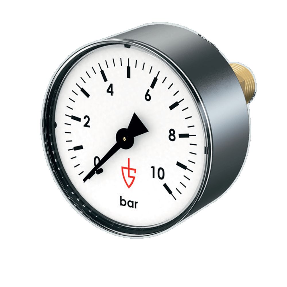 84654 Манометр аксиальный Manometer 1/4 0-10 bar axial