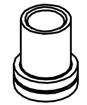 Втулка для пружины ØE14XØI8,1X17 CW510L, Sanremo арт. 10054458