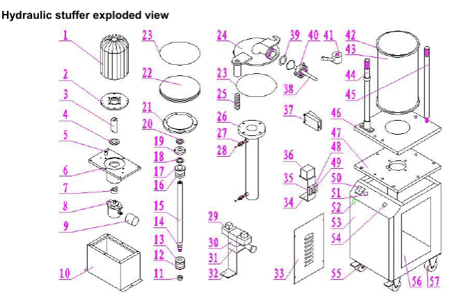 Деталировка для SVA-15-exploded view &part list