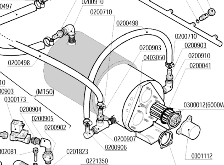 Деталировка для Lamber M150