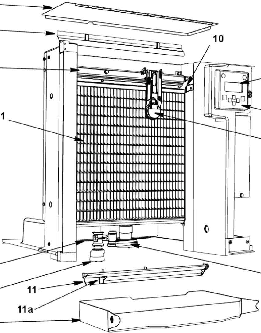 Деталировка для Manitowoc Ice Machine Indigo ID0523W
