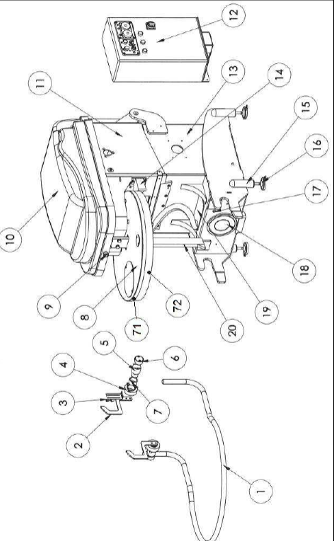 Деталировка для ESPLOSO VE 80 - 120 = VE 80 (sn 2072642)