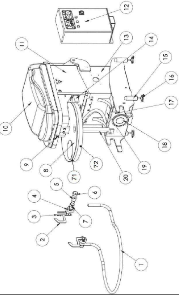 Деталировка для ESPLOSO VE 80 - 120 = VE120 (sn 2041665)