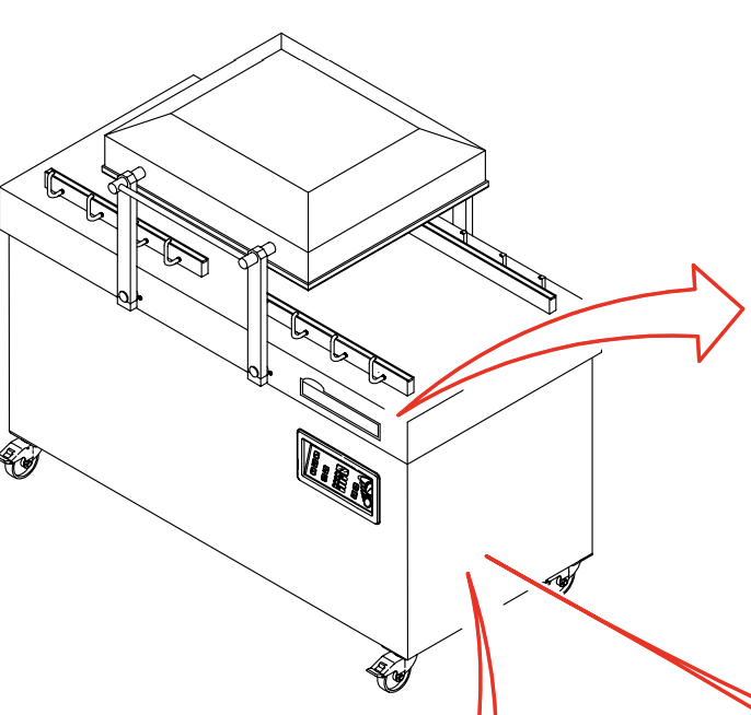 Деталировка Упаковщик вакуумный Henkelman POLAR-2-50