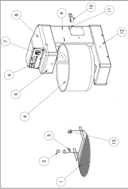 Деталировка для ESPLOSO TAURO 35A-40A = TAURO 40 AUT.2V (sn 2086924)