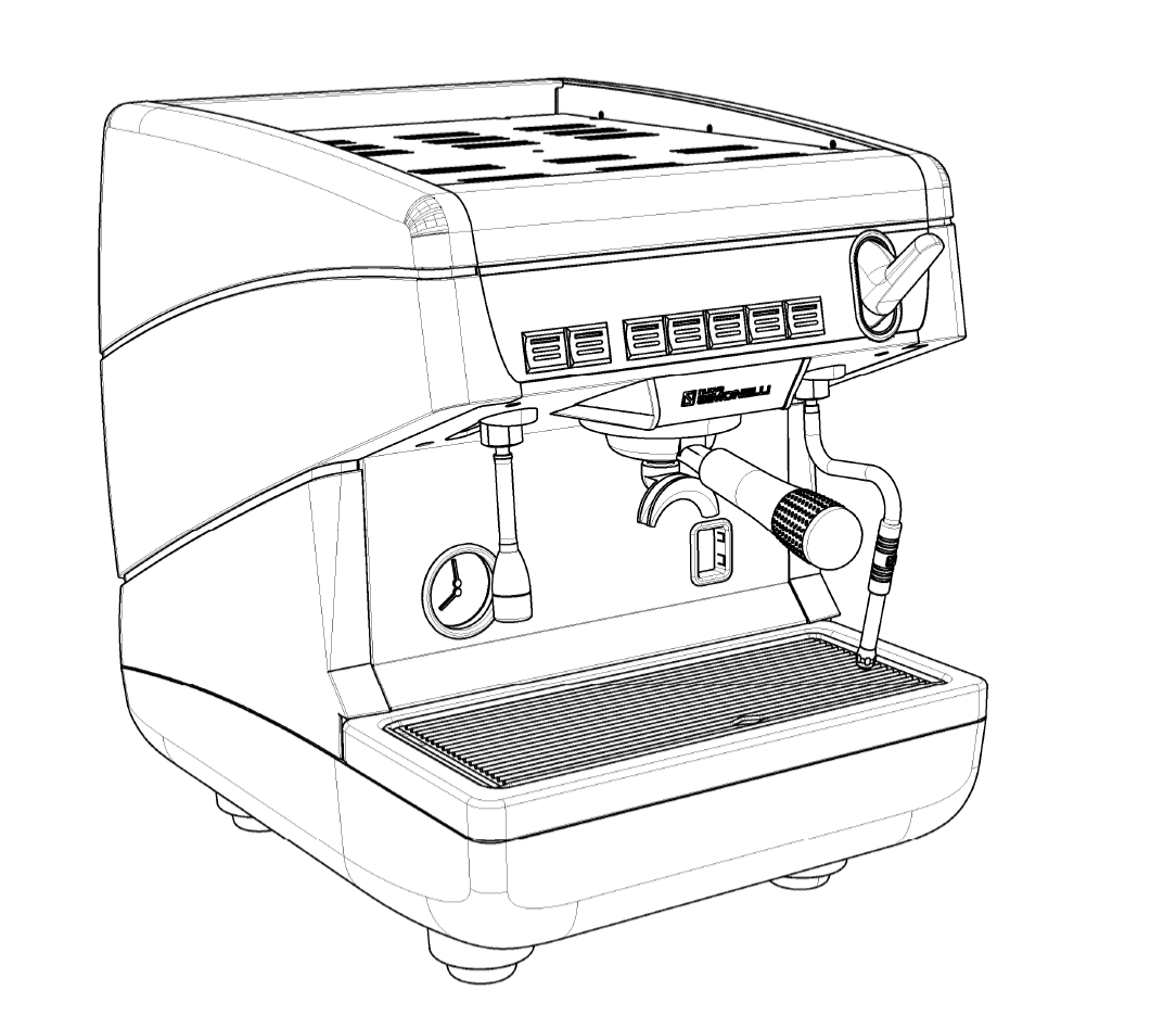 Деталировка кофемашины Simonelli “1GR”