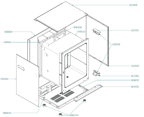 Деталировка для TECNOEKA EKF1064UD (1)