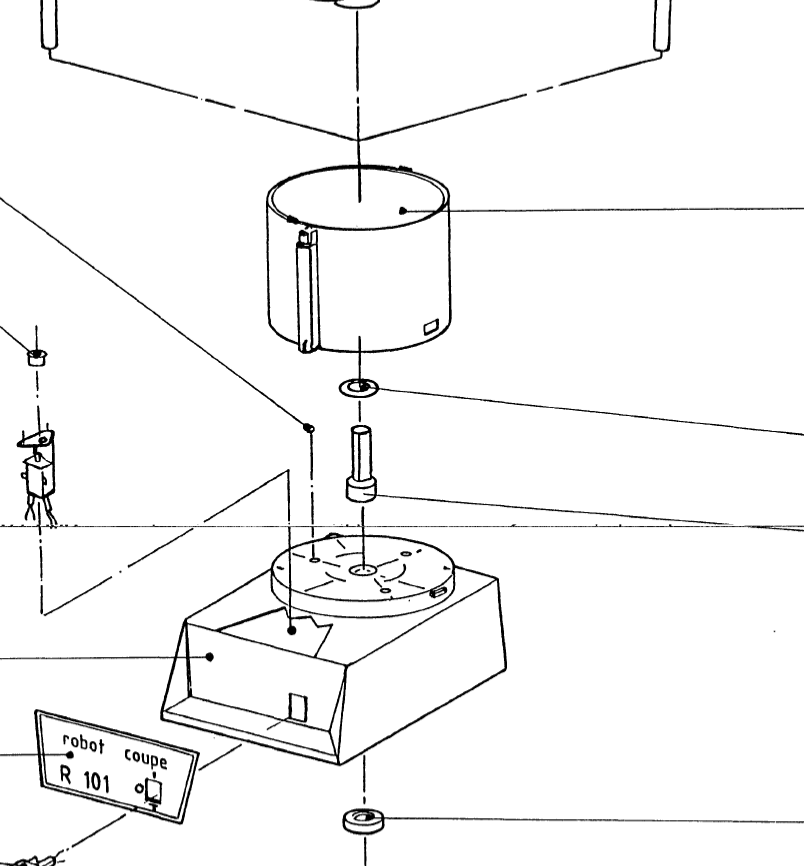 Деталировка Robot Coupe R101