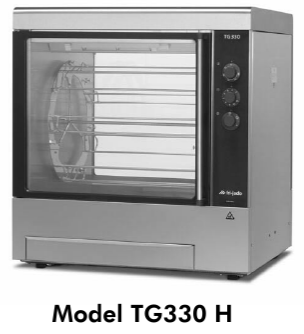 Деталировка для Печь конвекционная Model TG 330 H