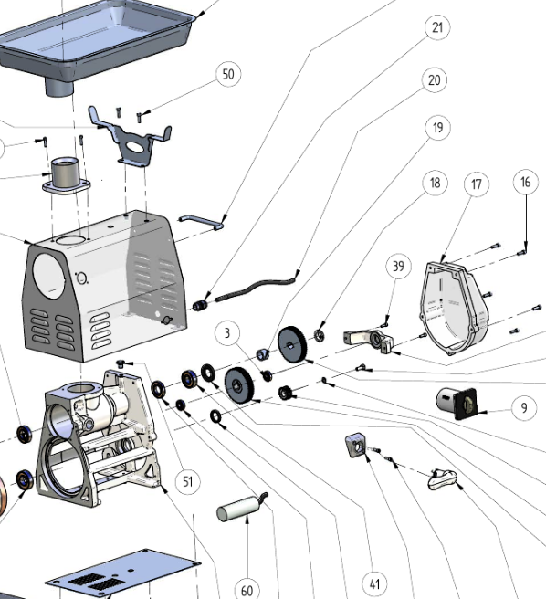 Деталировка Everest TCE32