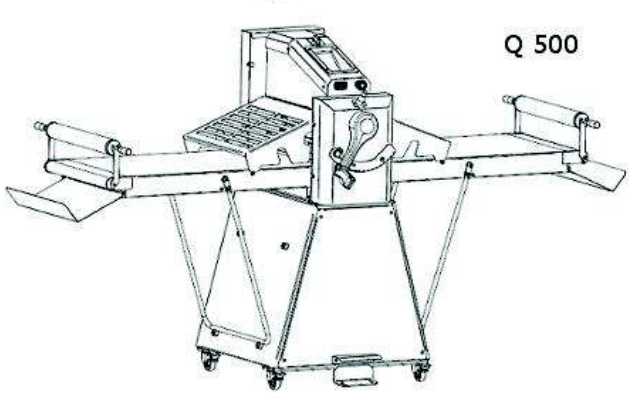 Деталировка для RAM Dough Sheeter Q50B