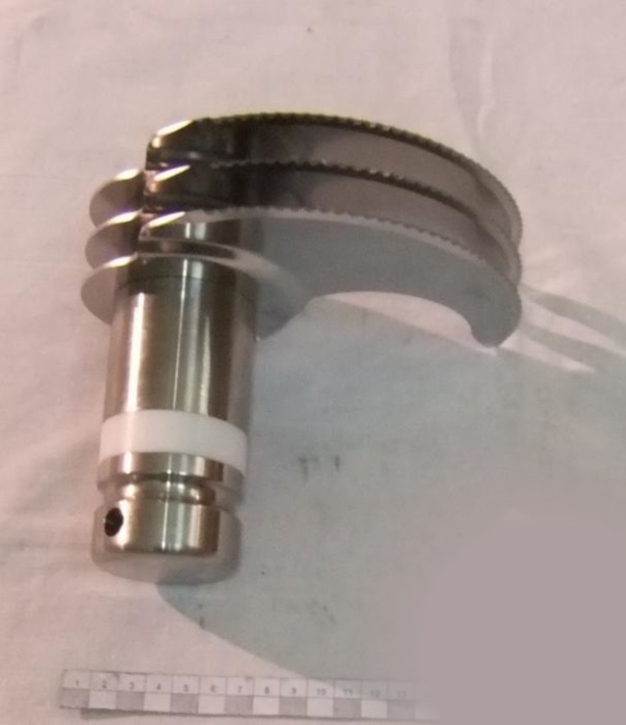 Нож Robot Coupe 2 лезвия мелкие зубцы куттера R8 27385