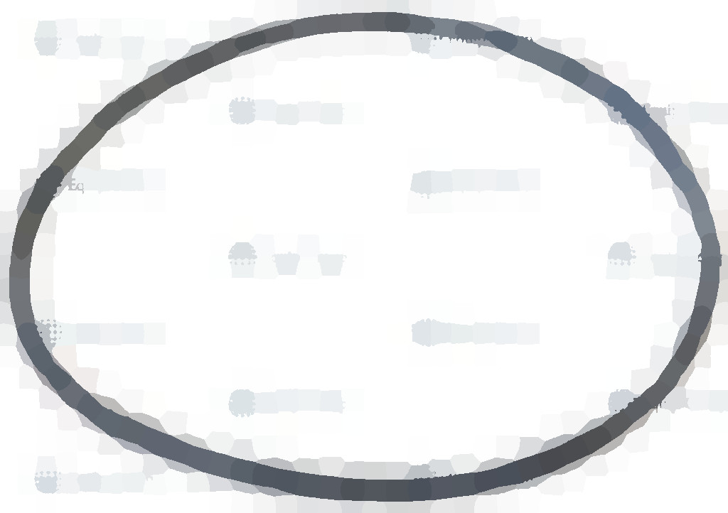 Уплотнение крышки для бликсера Robot Coupe 4A 39740