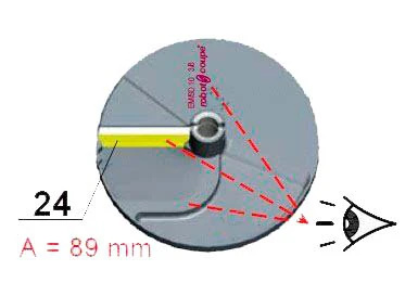 Нож для дисков овощерезки Robot Coupe 29780