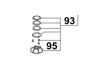 Комплект уплотнений мотора для Robot Coupe 59080