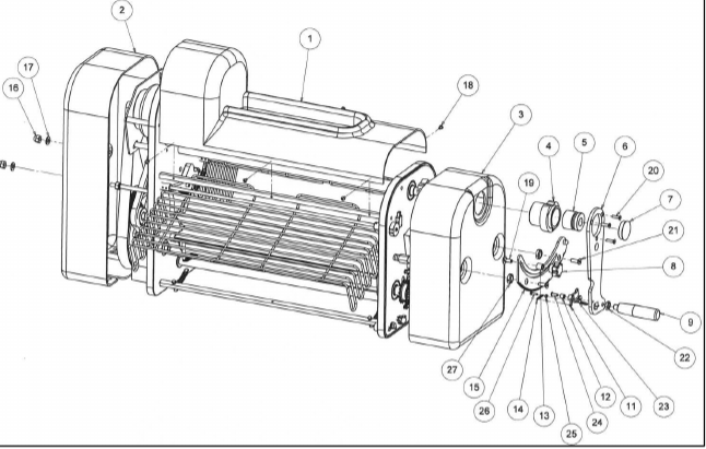 Деталировка для ESPLOSO SFOGLIATRICE 500=SFG500B (sn 2069563) (1)