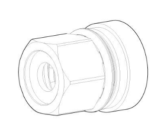 КОНУС ДЛЯ ИЗМЕЛЬЧИТЕЛЯ СЫРА APACH AGR2 F2280 2,5MM