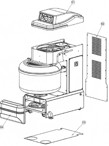 Деталировка для ESPLOSO SL 80 = SL80 2V 2 MOT (sn 2091937)