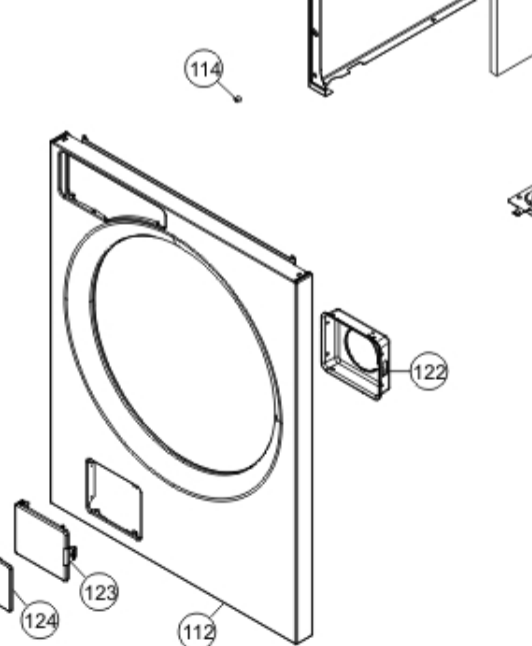 Деталировка стиральной машины Imesa LM7PEDP